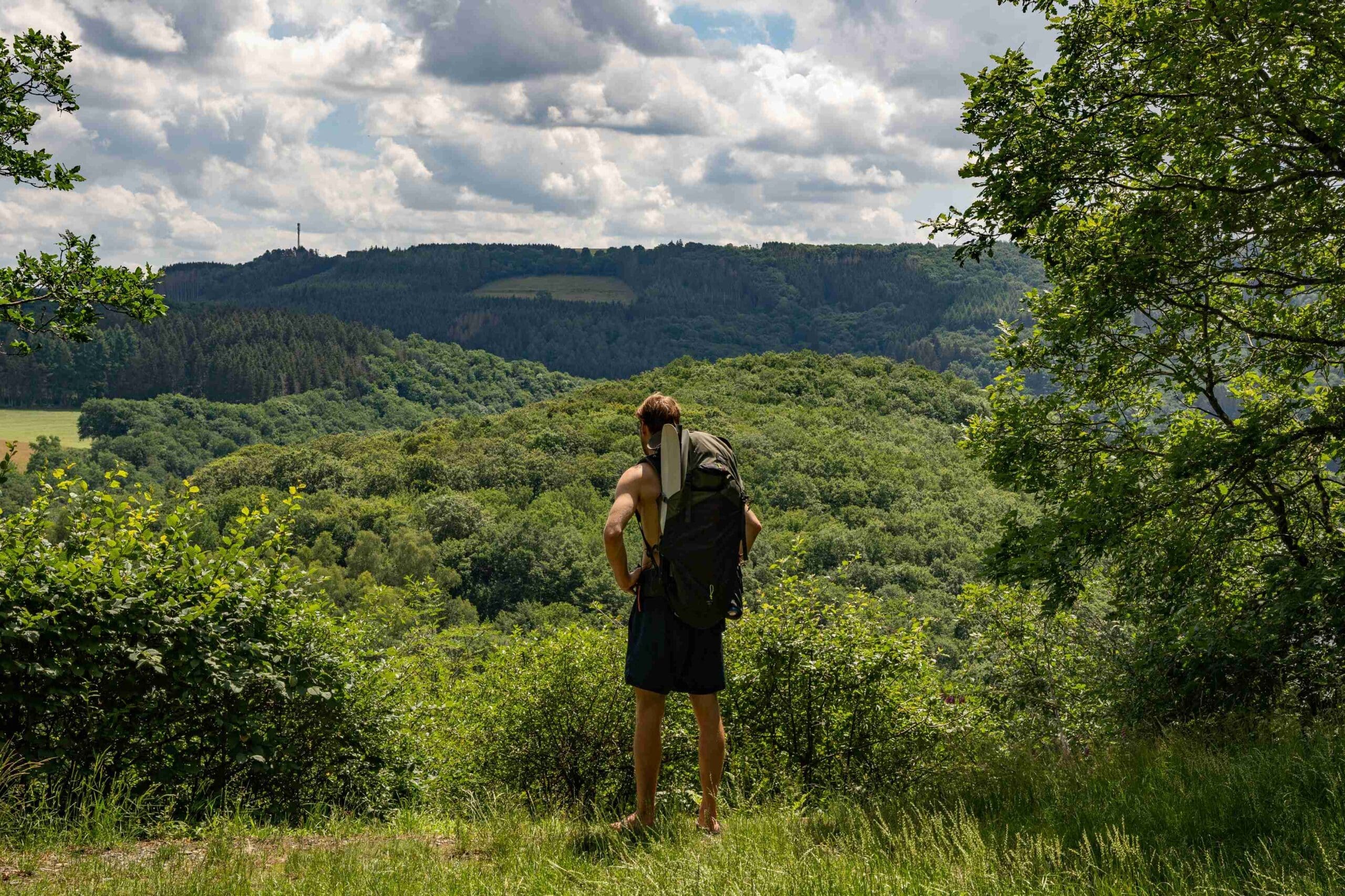 Packraft trail luxemburg hike