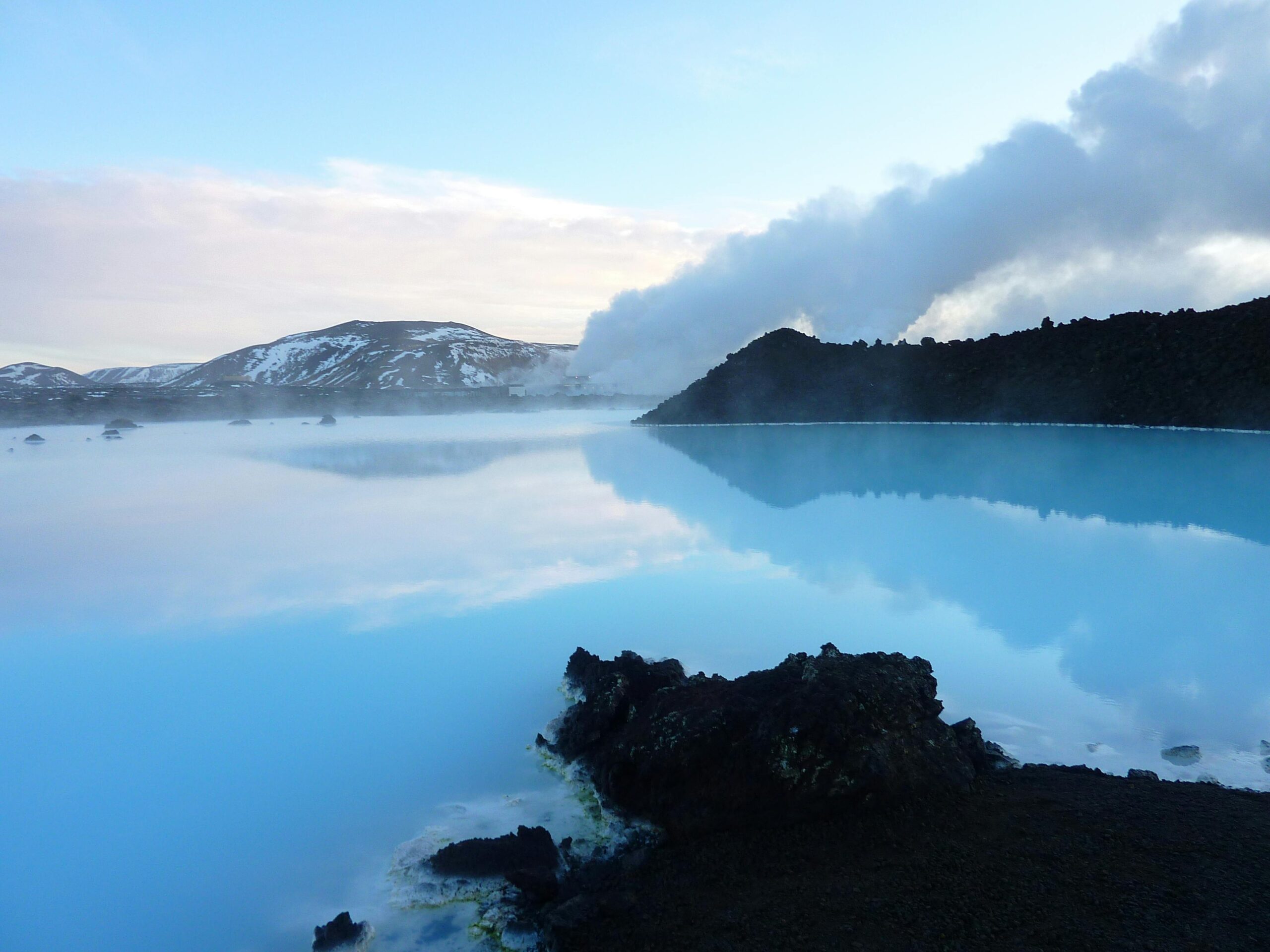 Bain en Islande