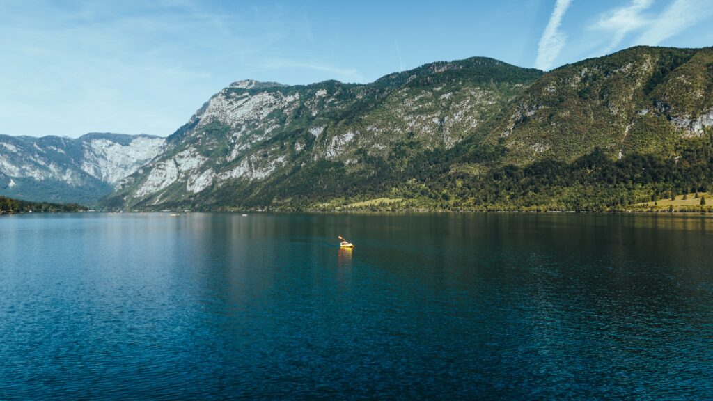 packraft lac slovénie