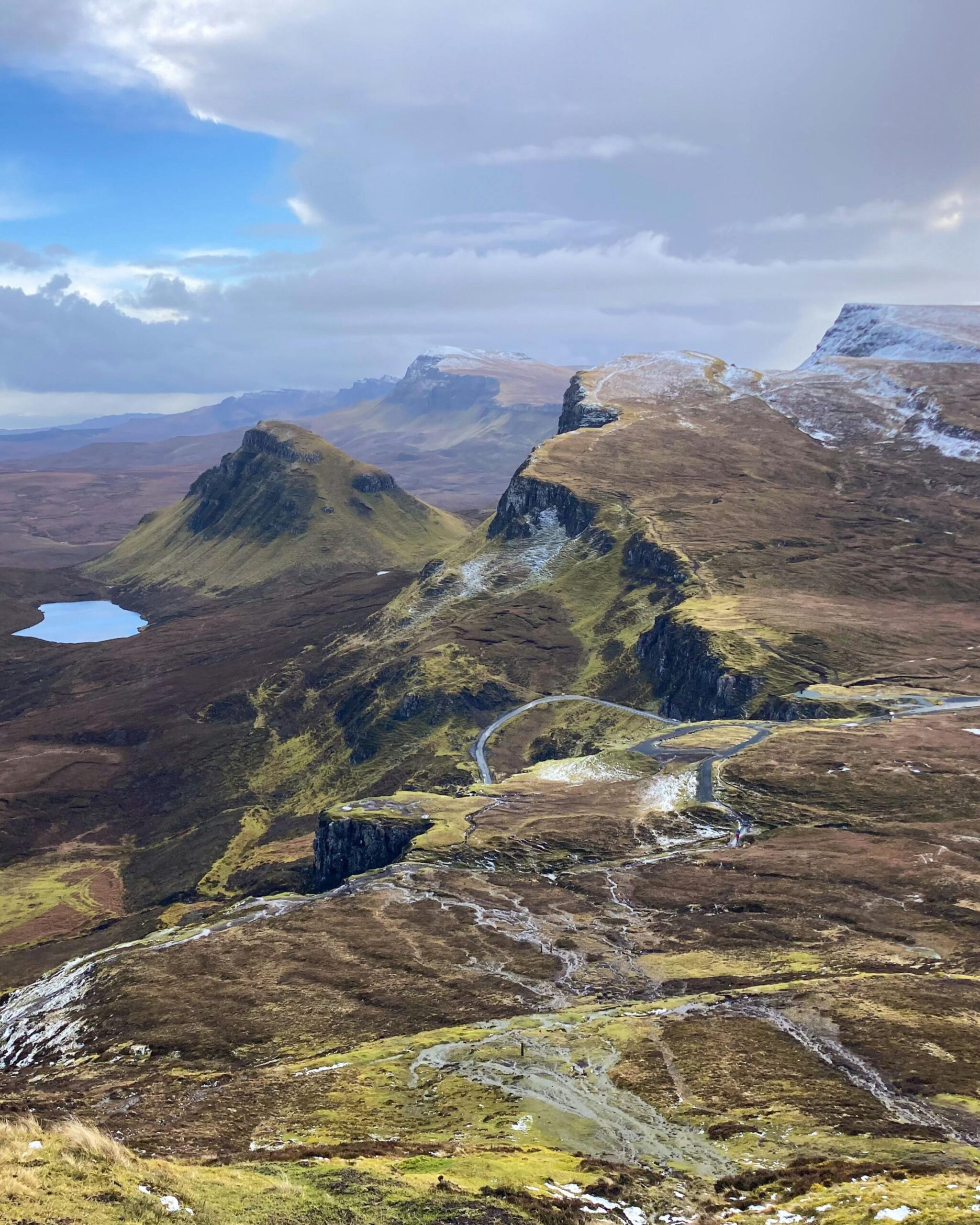 paysage quiraing ile de skye écosse