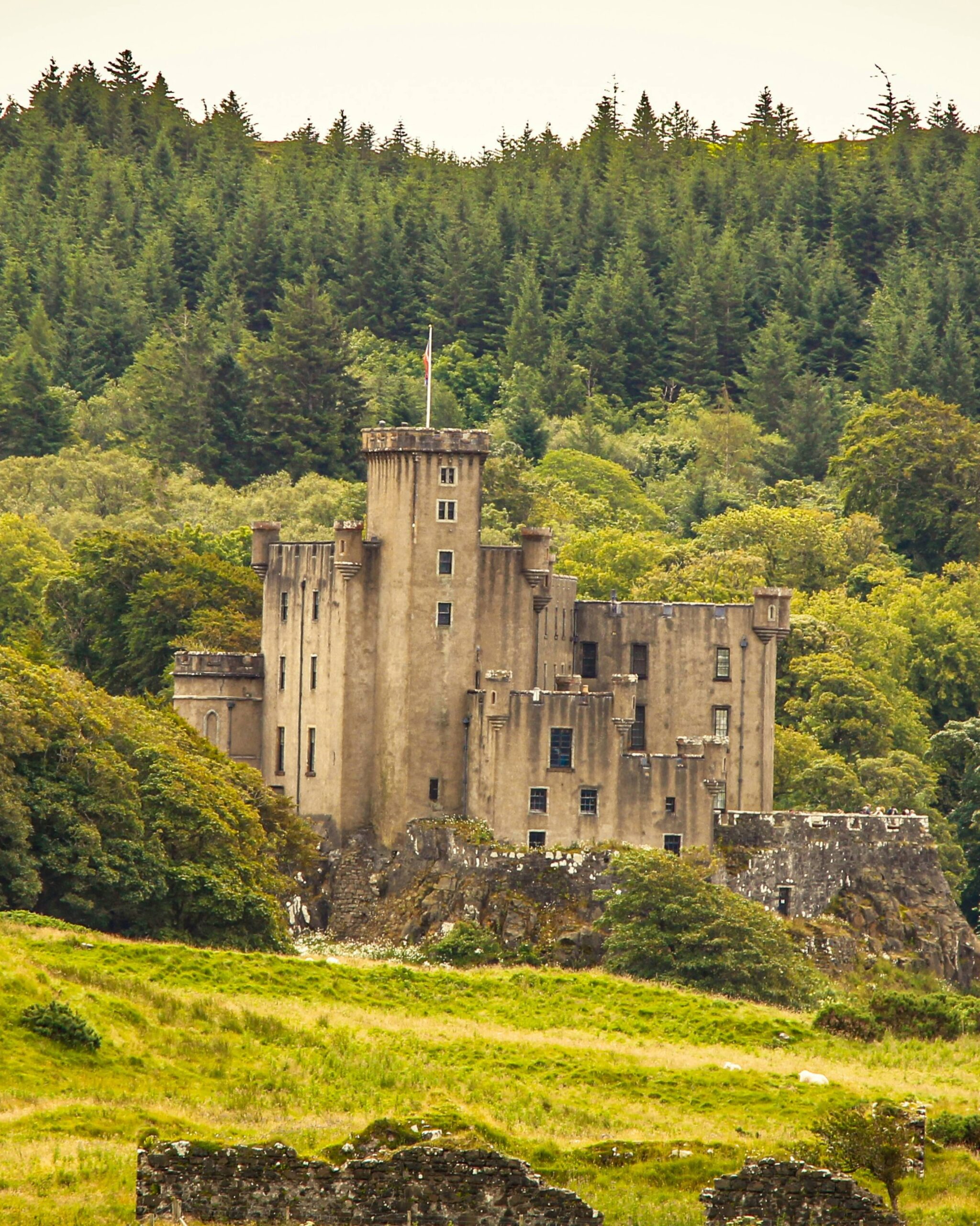 chateau dunvegan ile de skye écosse