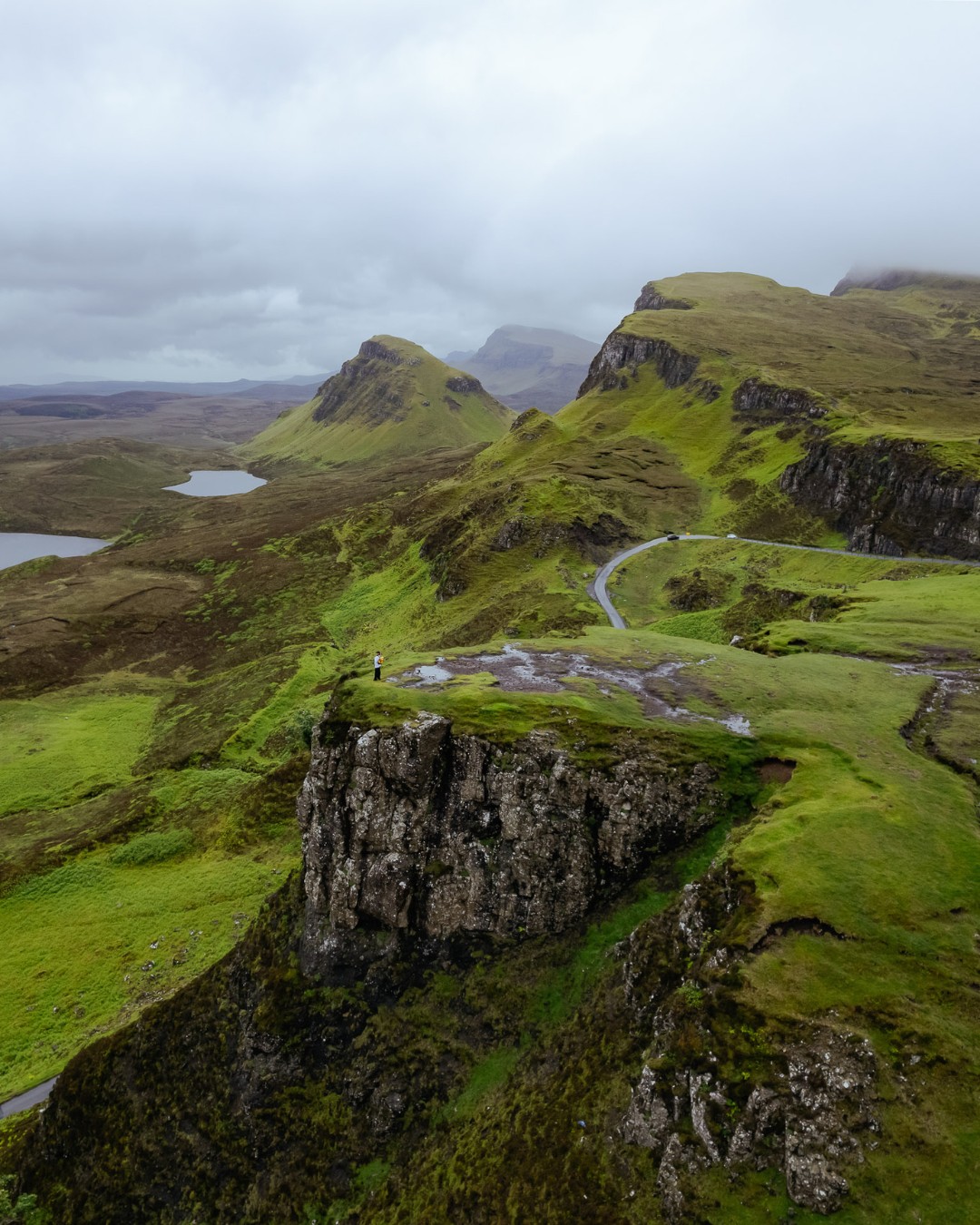 Crête de Trotternish île de skye écosse