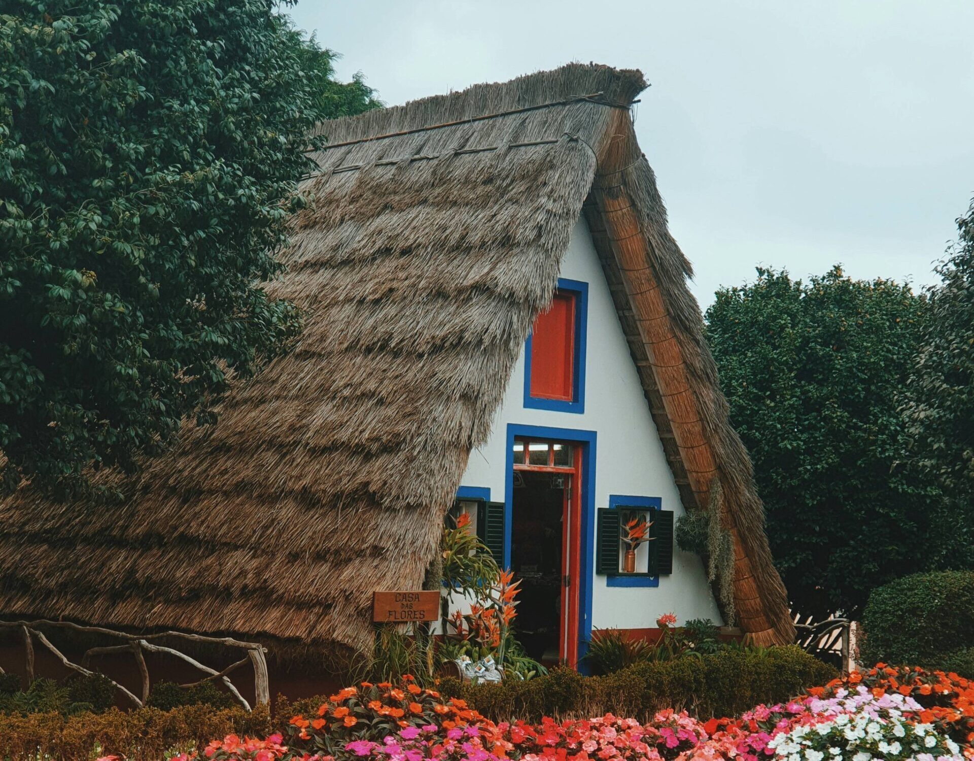 maison triangulaire Santana Madère Portugal