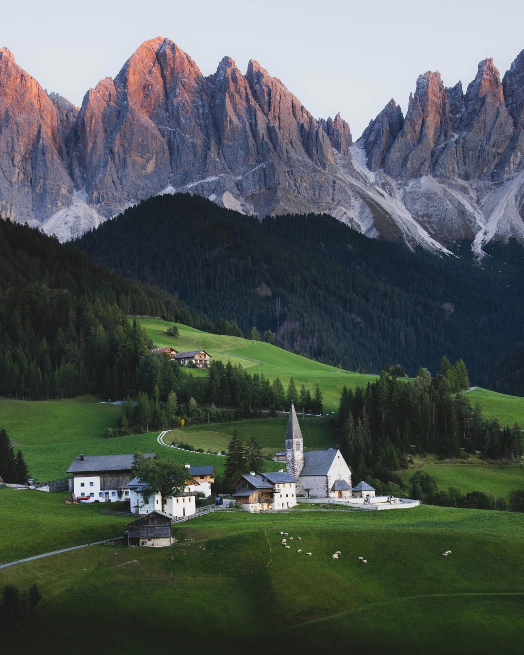 Val di Funes Dolomites Italie