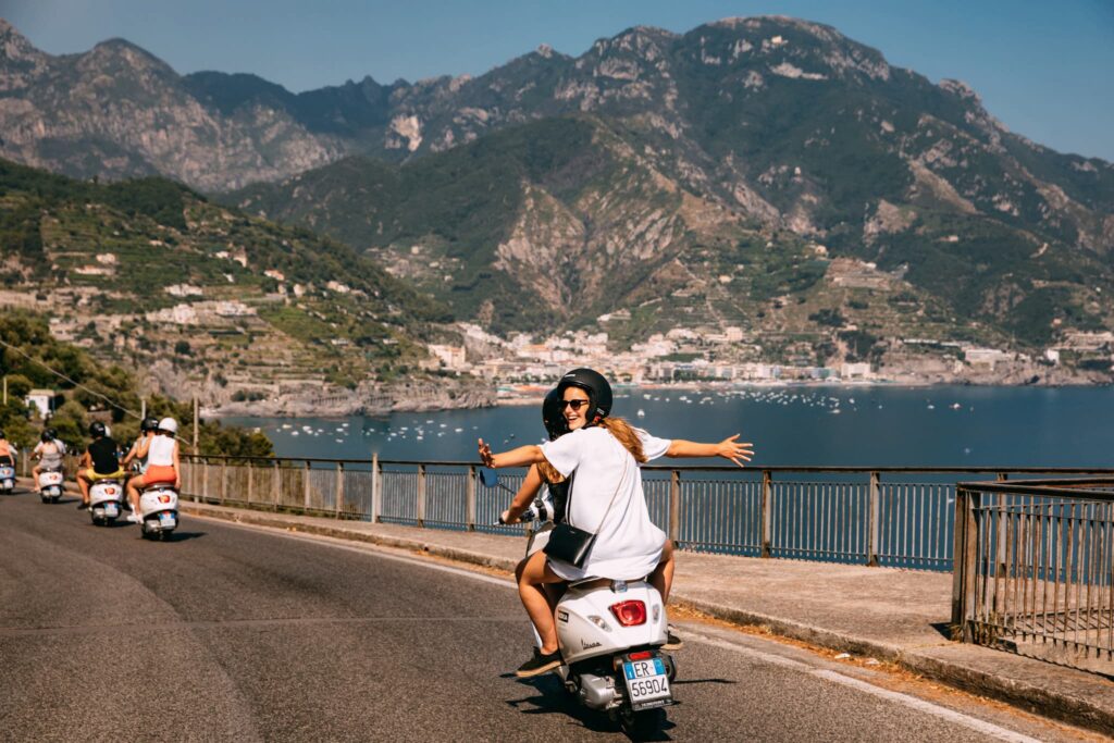 groepsreis italie - groepsreis amalfi - vespa trip amalfi - groepsreis vespa