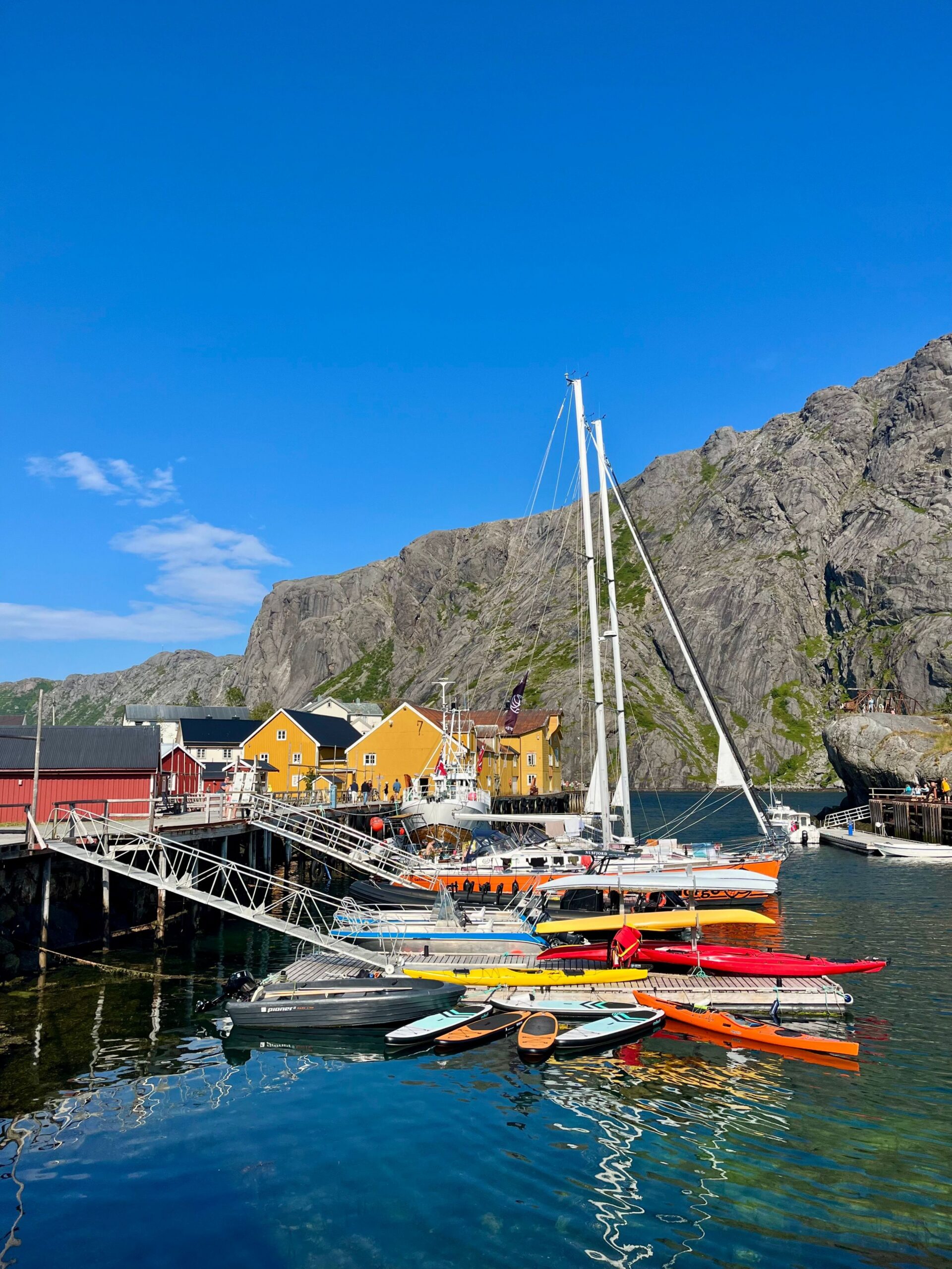 village Nusfjord aux iles lofoten